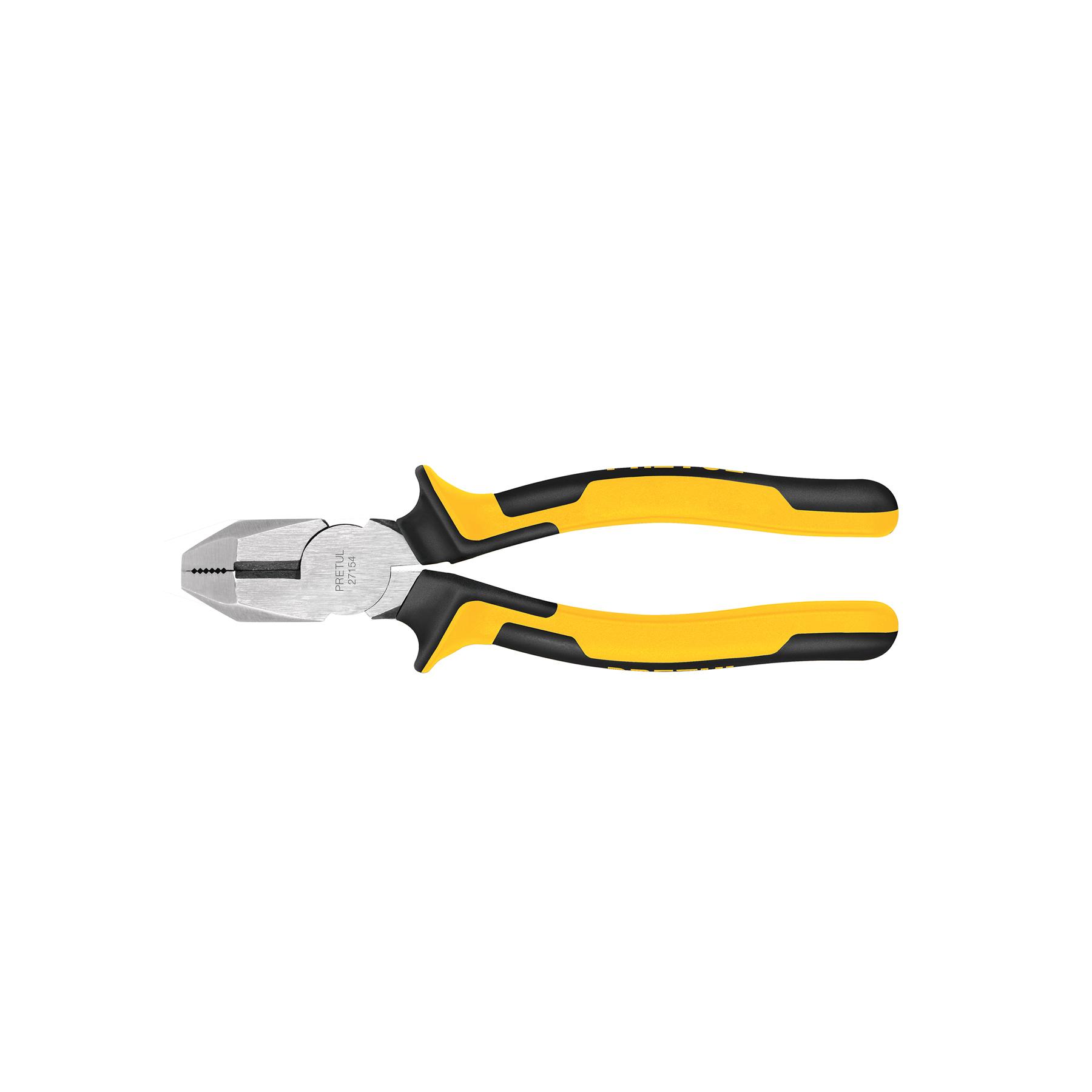 "PINZA P/ELECTRICISTA 8"" USO RUDO, COMFORT GRIP, PRETUL"