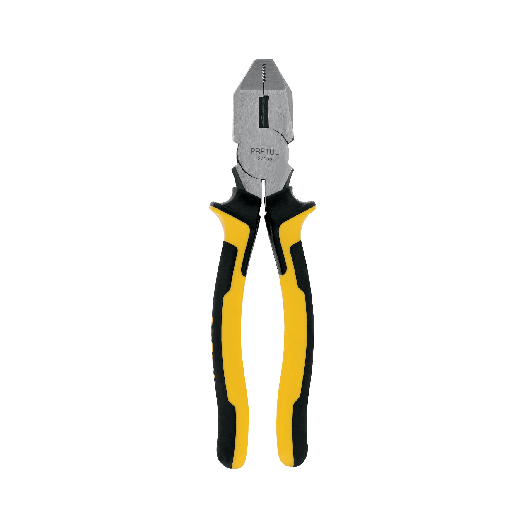 PINZA P/ELECTRICISTA 9' CABEZA CUADRADA COMFORT GRIP, PRETUL
