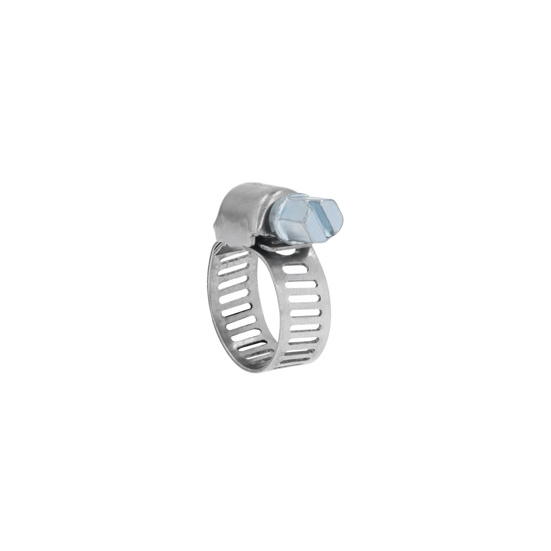 "BOLSA C/10 ABRAZADERAS MINI SIN FIN REFORZADAS #3, 1/4""-5/8"""