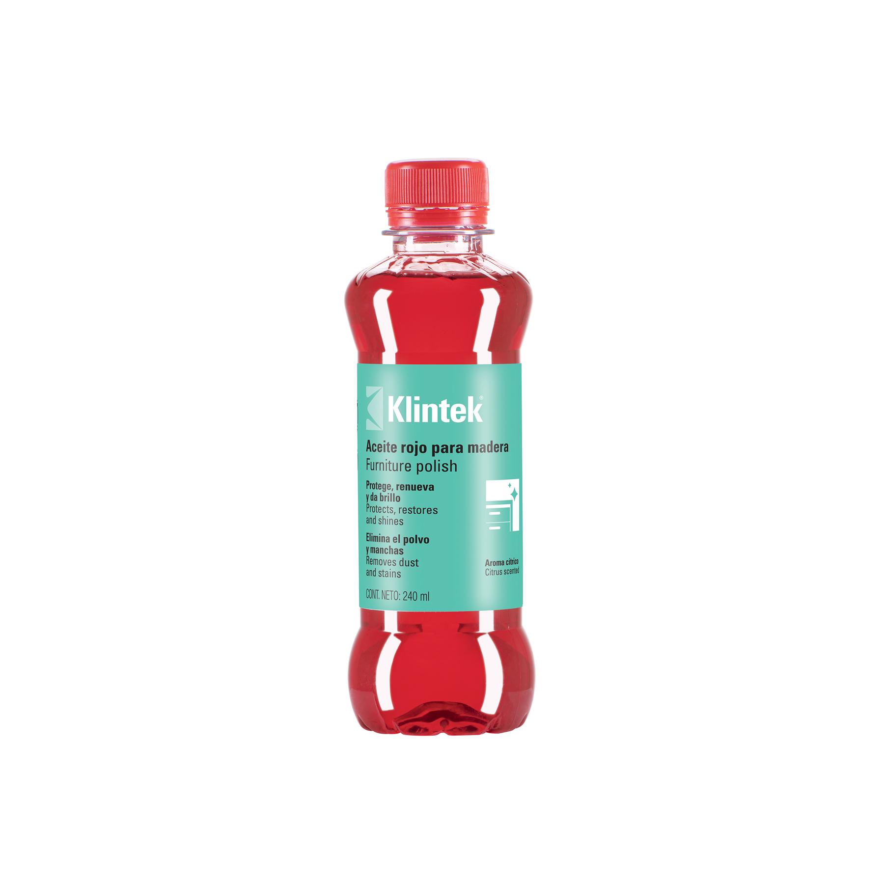 ACEITE ROJO PARA MUEBLES DE 240 ML