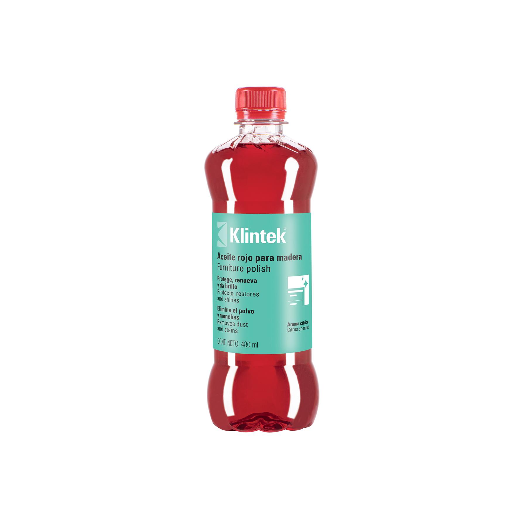 ACEITE ROJO PARA MUEBLES DE 480 ML