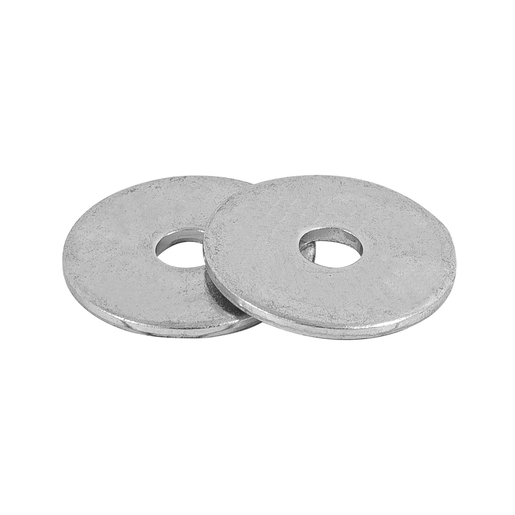 "BOLSA DE 1 KILO ARANDELAS PLANAS GALVANIZADAS 5/32"", FIERO"