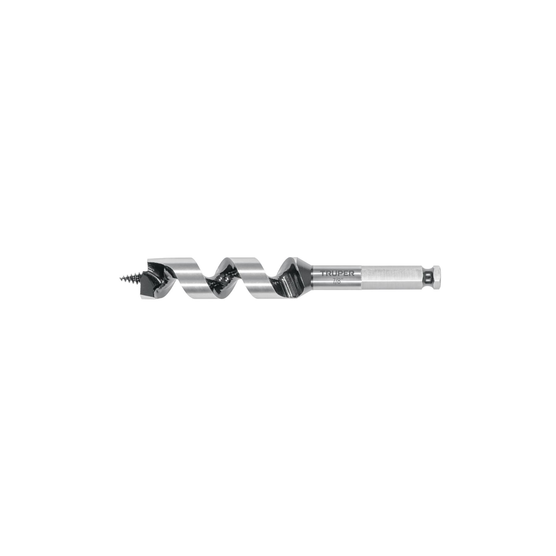 "BROCA AUGER TIPO BERBIQUÍ 7/8"" X 6"", TRUPER"