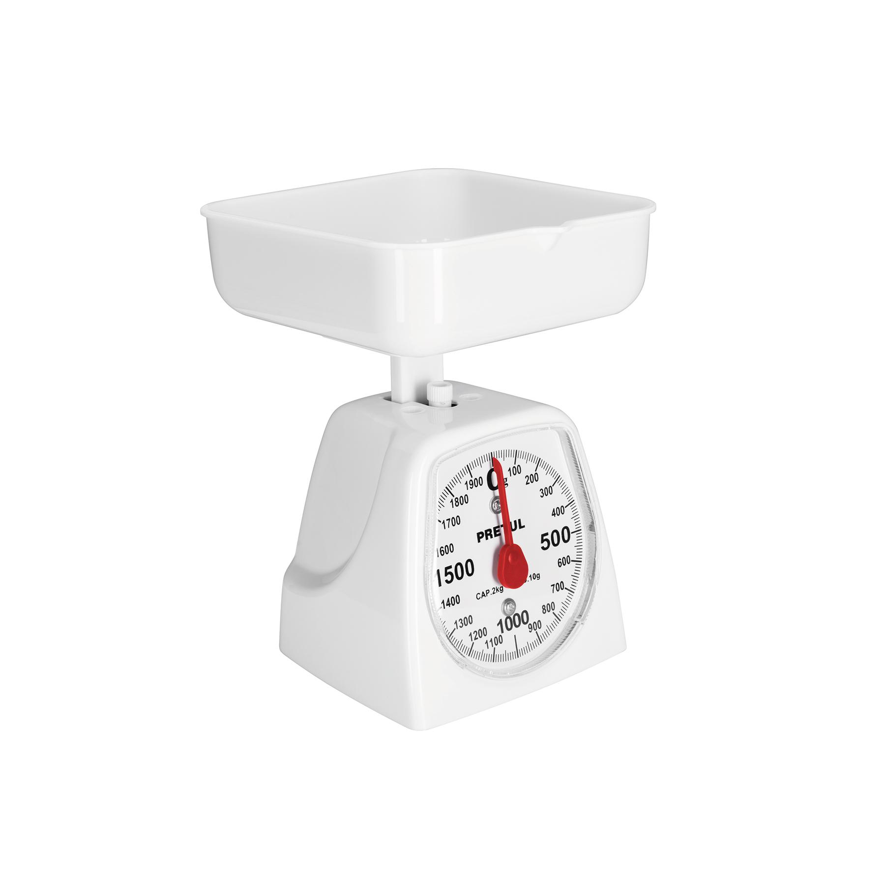 BÁSCULA MECÁNICA PARA COCINA 5 KG, PRETUL