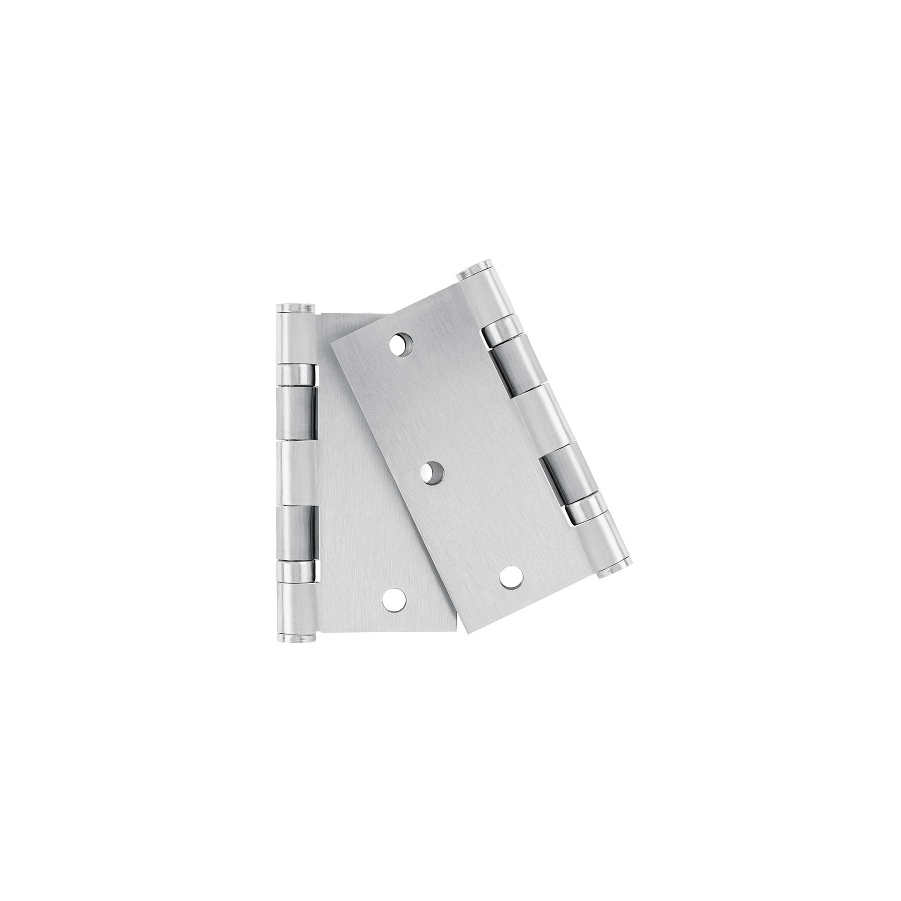 "BISAGRA CUADRADA DE ACERO INOXIDABLE DE 3 1/2"", CABEZA PLANA"