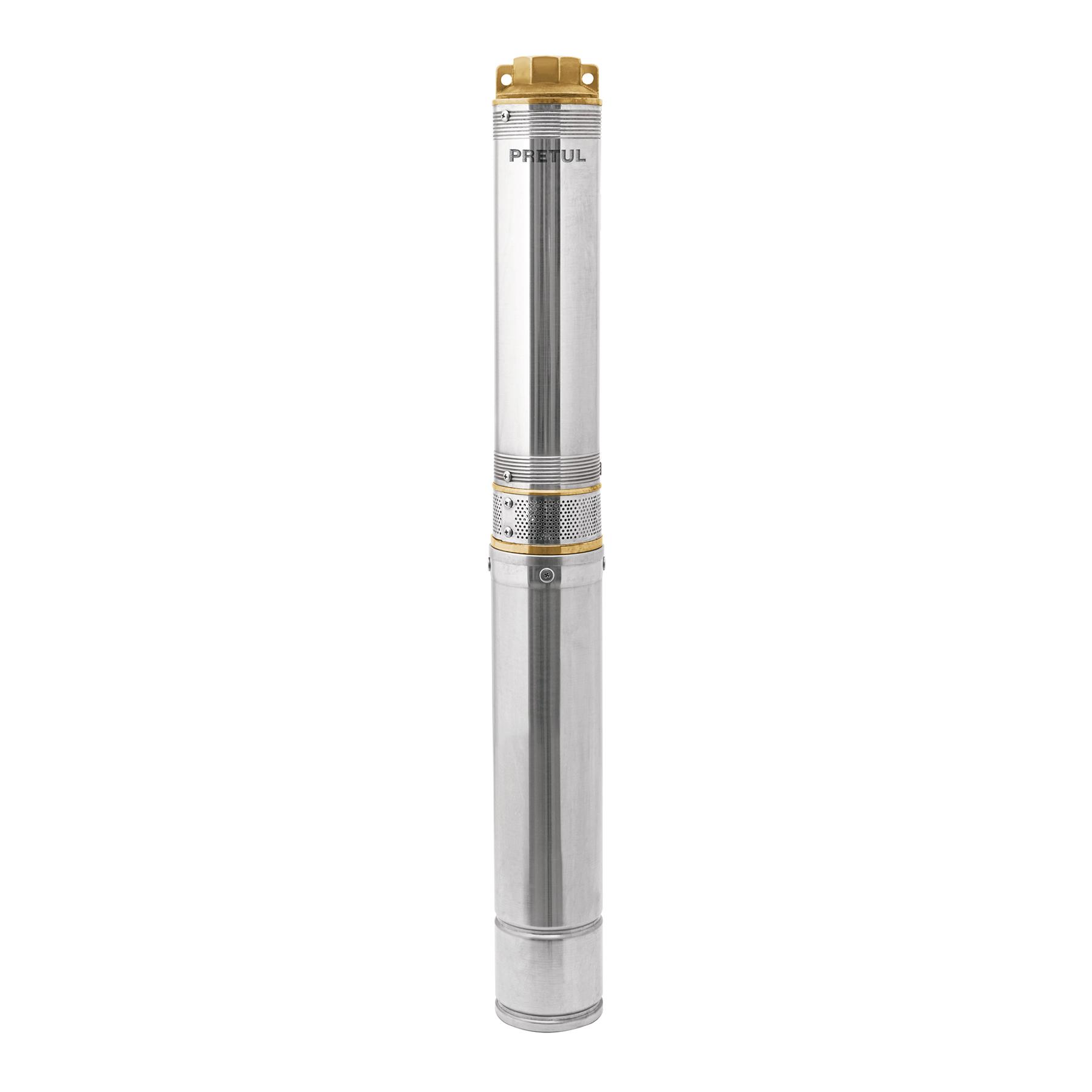 BOMBA SUMERGIBLE TIPO BALA, 1-1/2HP, USO AGRÍCOLA, PRETUL