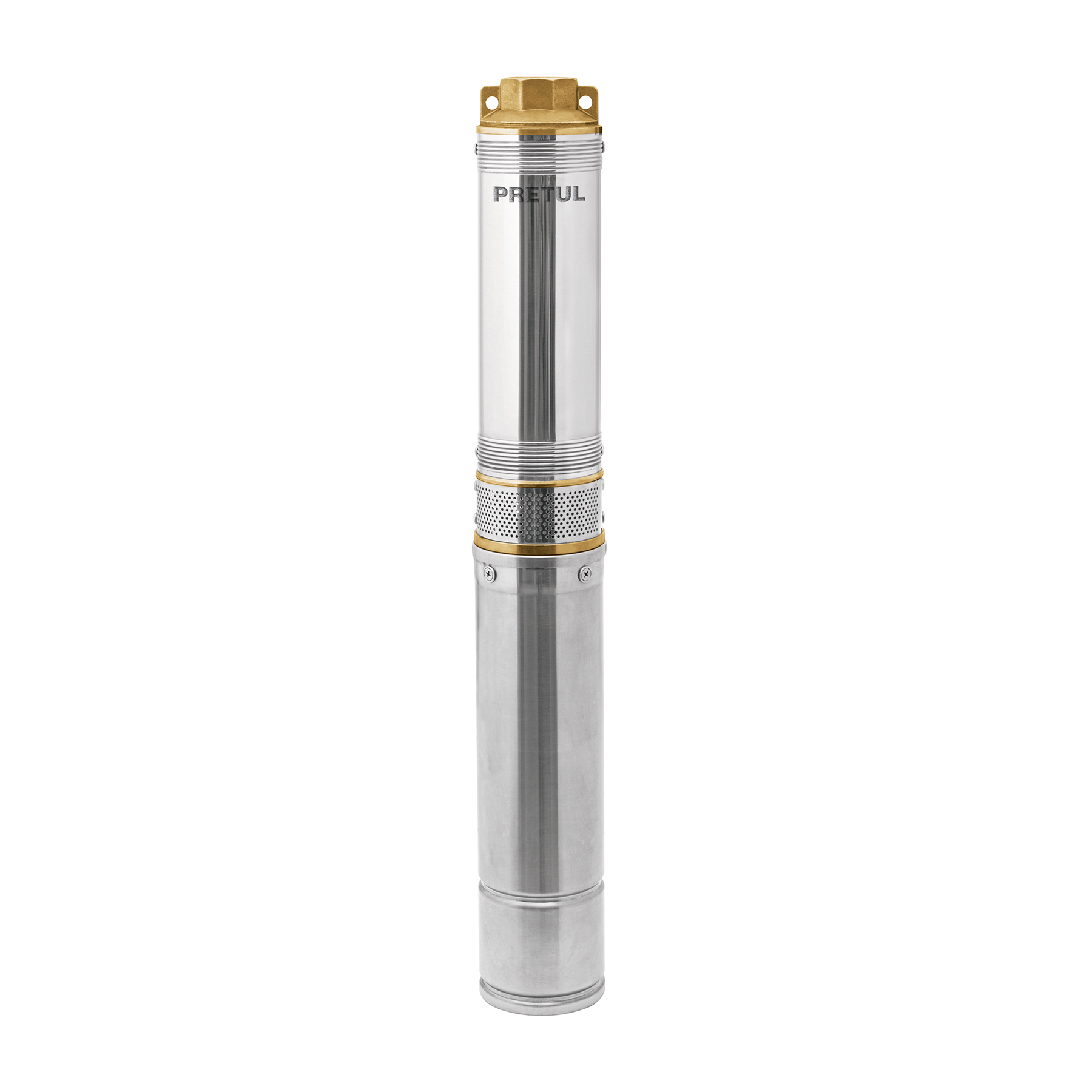BOMBA SUMERGIBLE TIPO BALA PARA AGUA LIMPIA DE 1 HP
