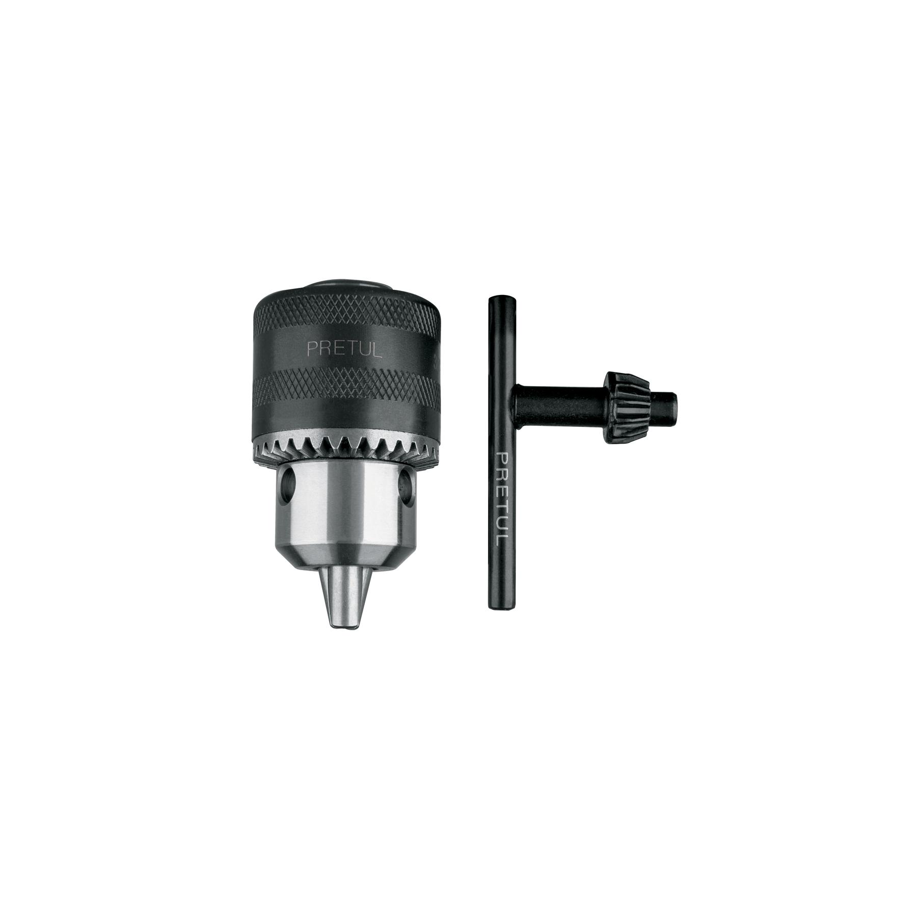 "BROQUERO 3/8"" CON LLAVE, CUERPO MOLETEADO, PRETUL"