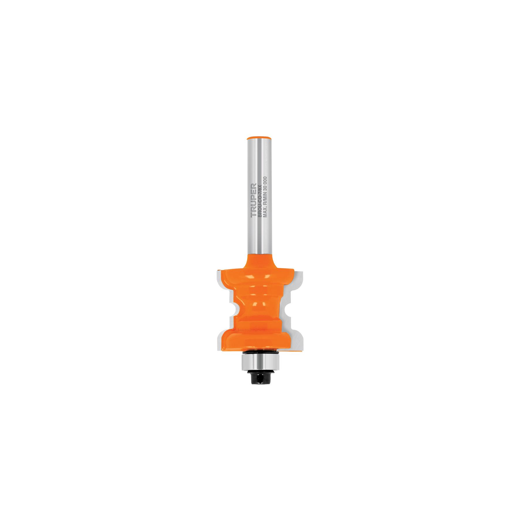 "BROCA PARA ROUTER, COLLARIN, 7/8"" CON BALERO, TRUPER"