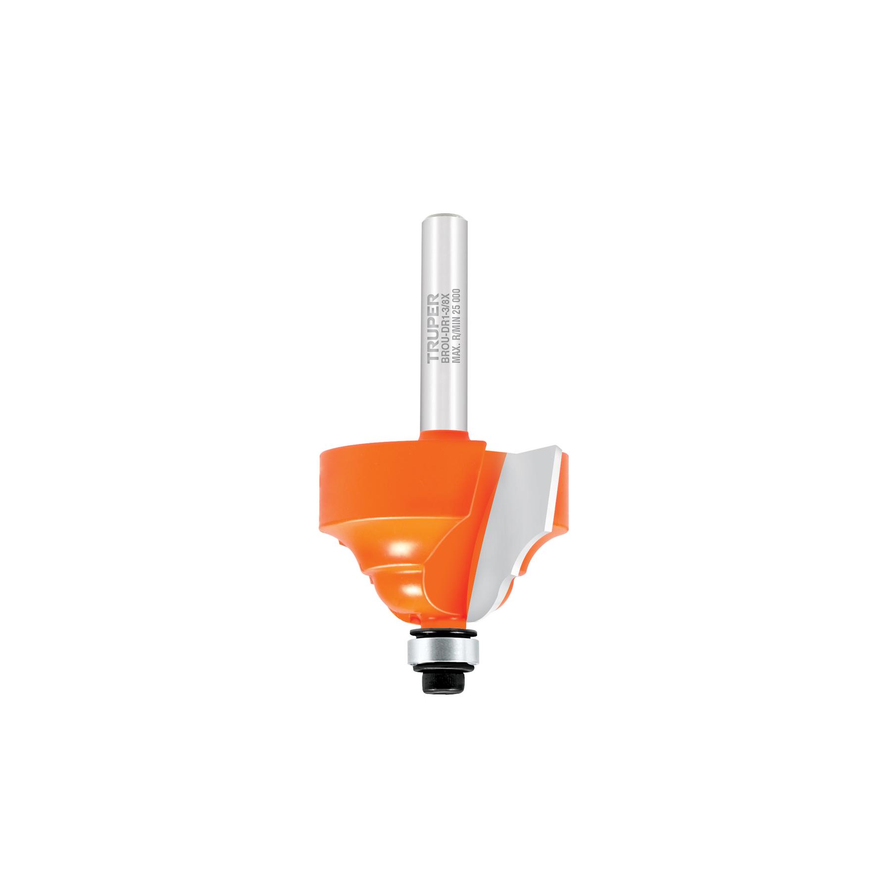 "BROCA PARA ROUTER, DOBLE ROMANA, 1-3/8"" CON BALERO, TRUPER"