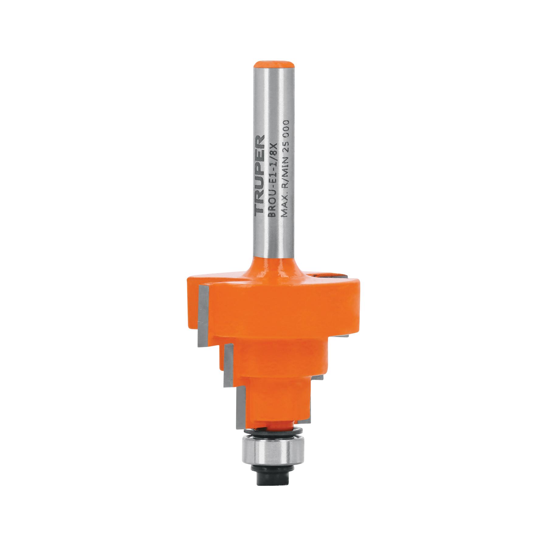 "BROCA PARA ROUTER, ESCALONADA, 1-1/8"", CON BALERO, TRUPER"