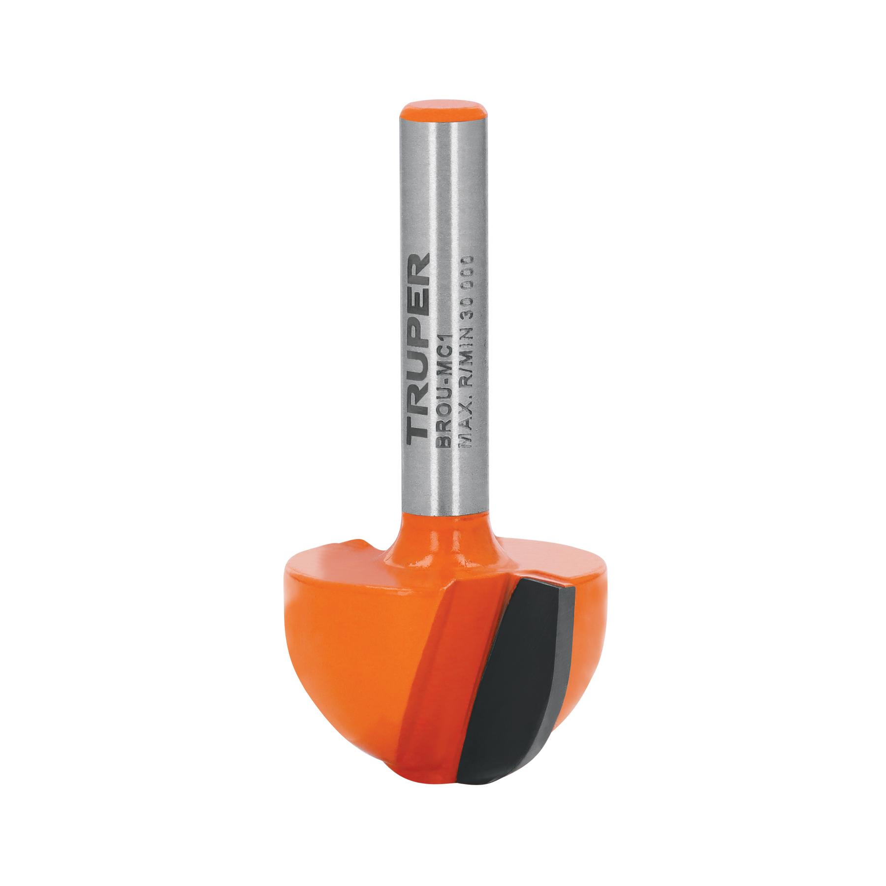 "BROCA PARA ROUTER, MEDIA CAÑA, 1"", TRUPER"