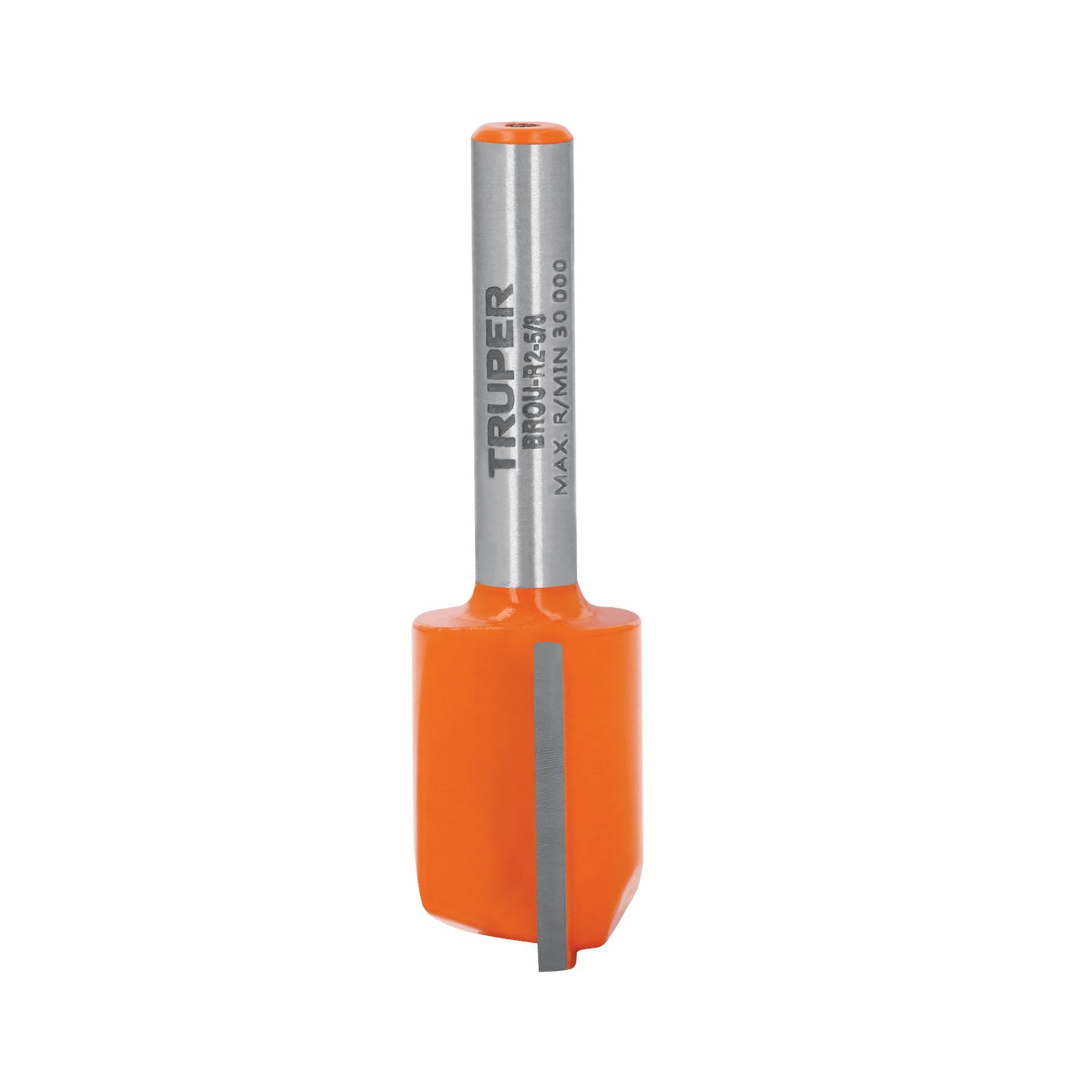 "BROCA PARA ROUTER, RECTA 2 FILOS, 5/8"", TRUPER"