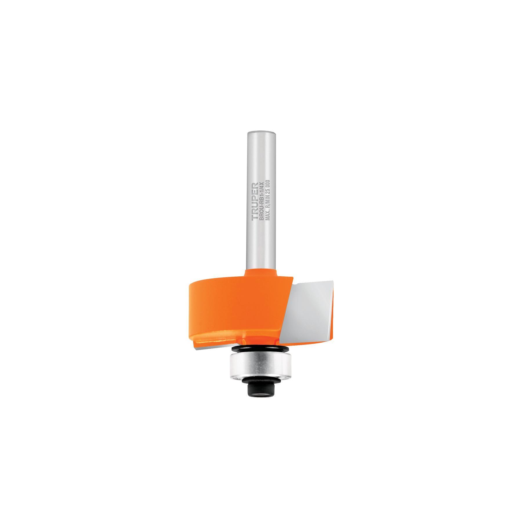 "BROCA PARA ROUTER, REBAJADO, 1-1/4"" CON BALERO, TRUPER"