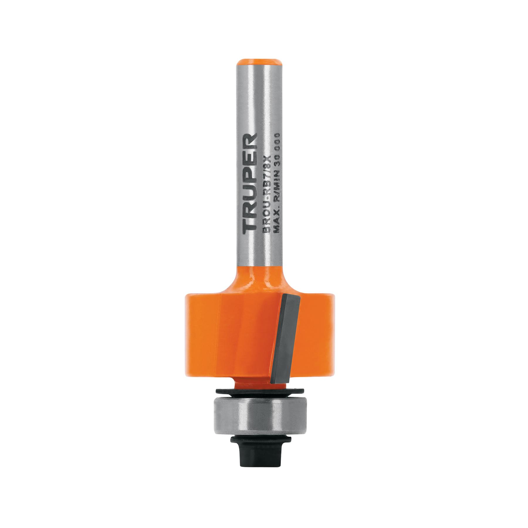 "BROCA PARA ROUTER, REBAJADO, 7/8"" CON BALERO, TRUPER"