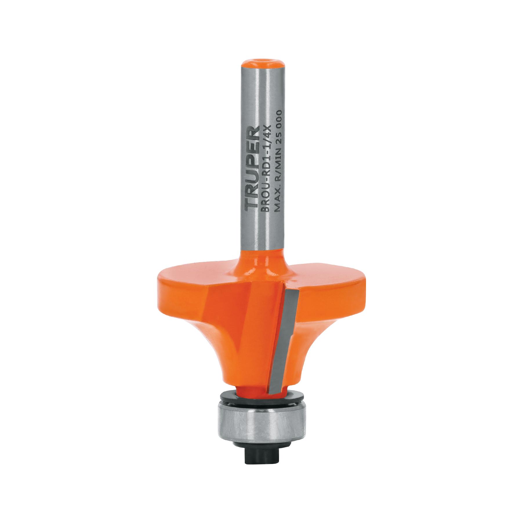 "BROCA PARA ROUTER, REDONDEADO, 1-1/4"" CON BALERO, TRUPER"