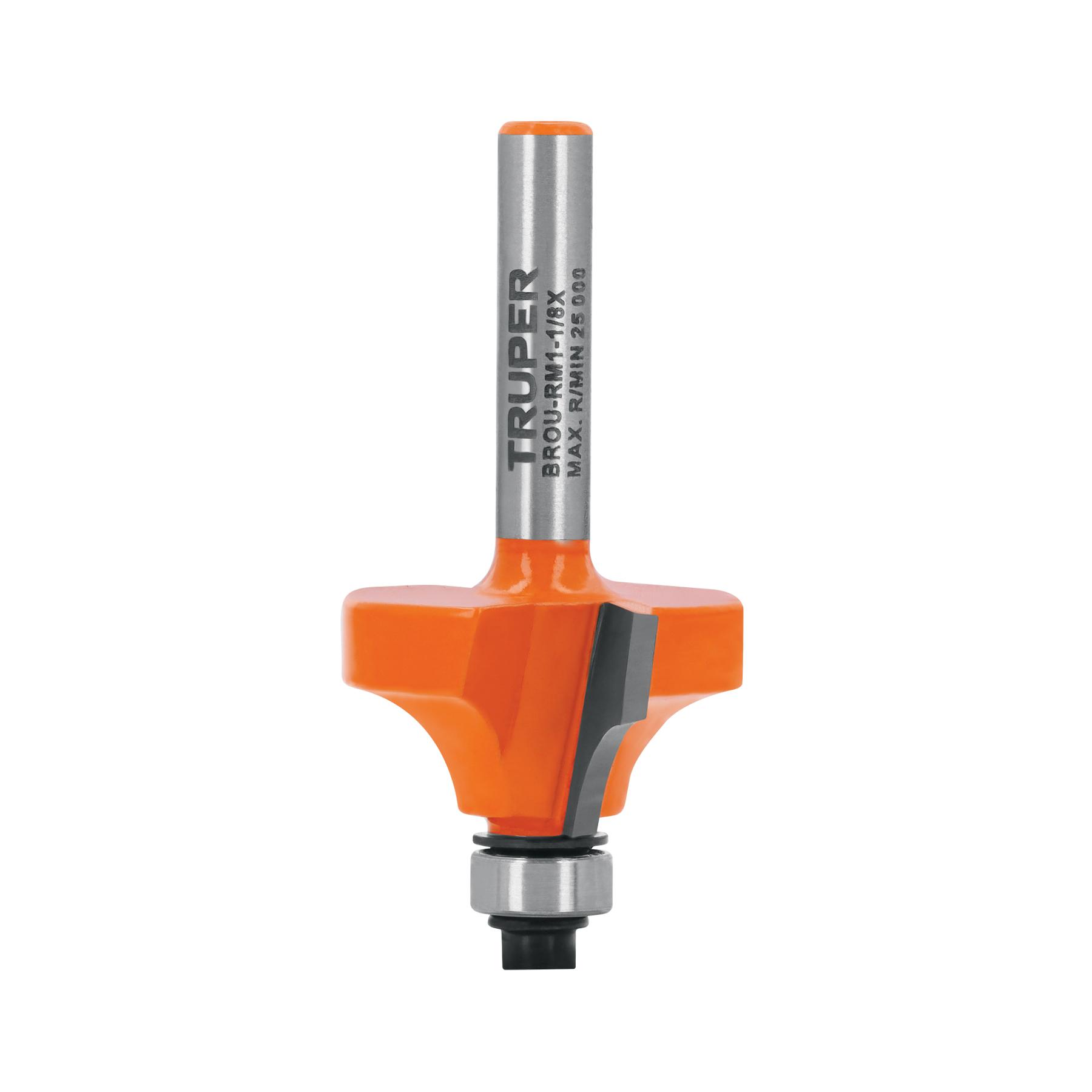 "BROCA PARA ROUTER, REDONDEADO CON MOLDURA, 1-1/8"" CON BALERO"