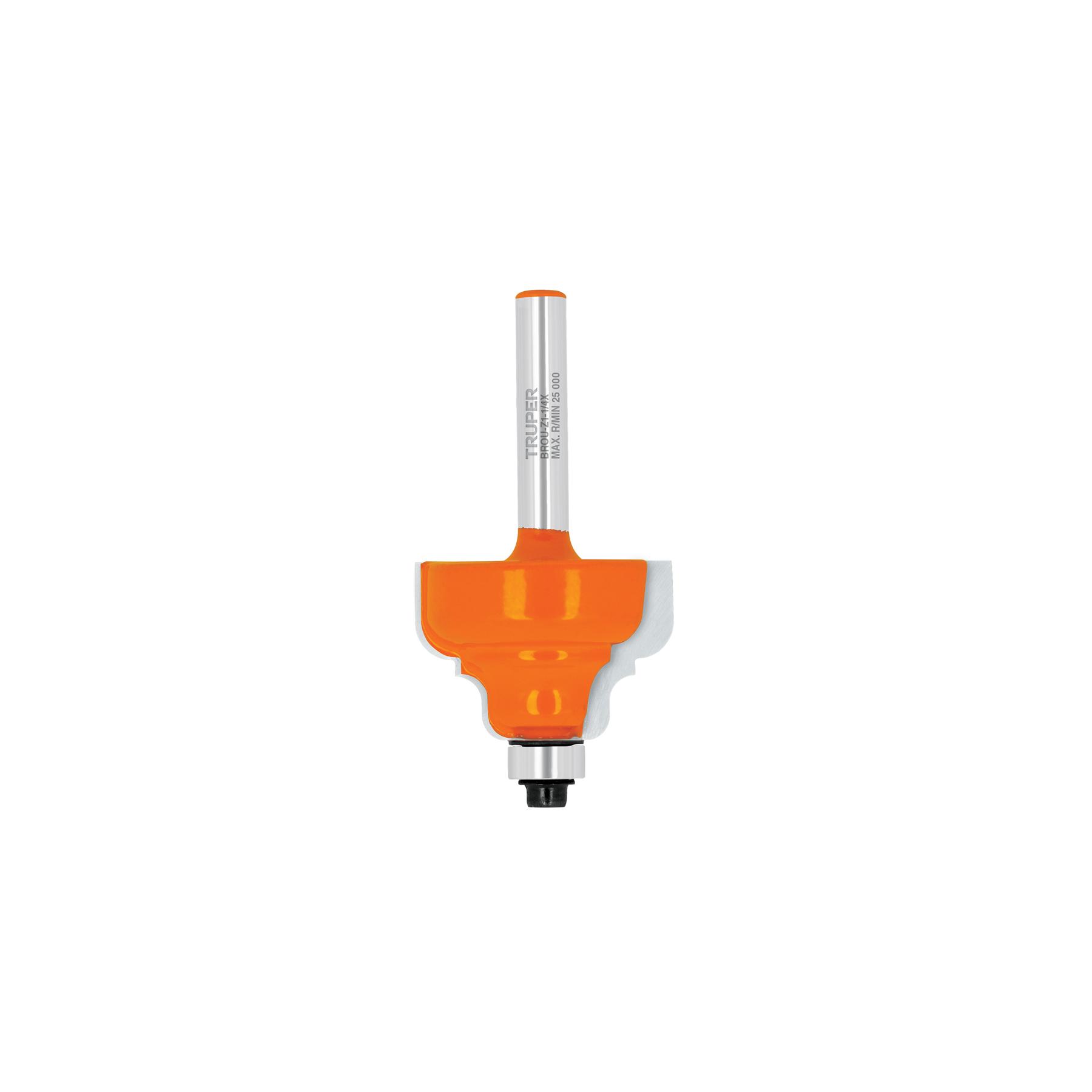 "BROCA PARA ROUTER, ZAFIRO, 1-1/4"", CON BALERO, TRUPER"