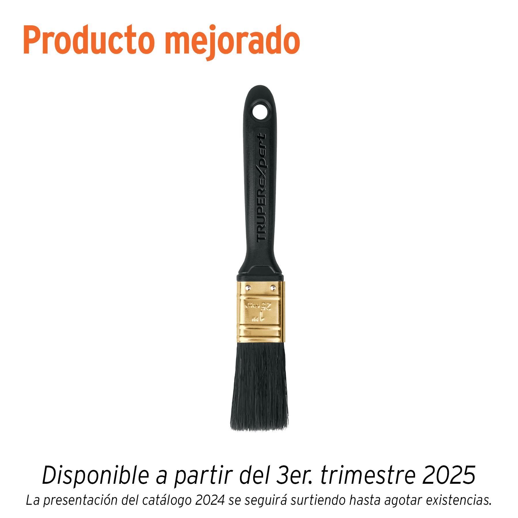 "BROCHA PROFESIONAL DE 1"" MANGO DE PLÁSTICO, TRUPER EXPERT"