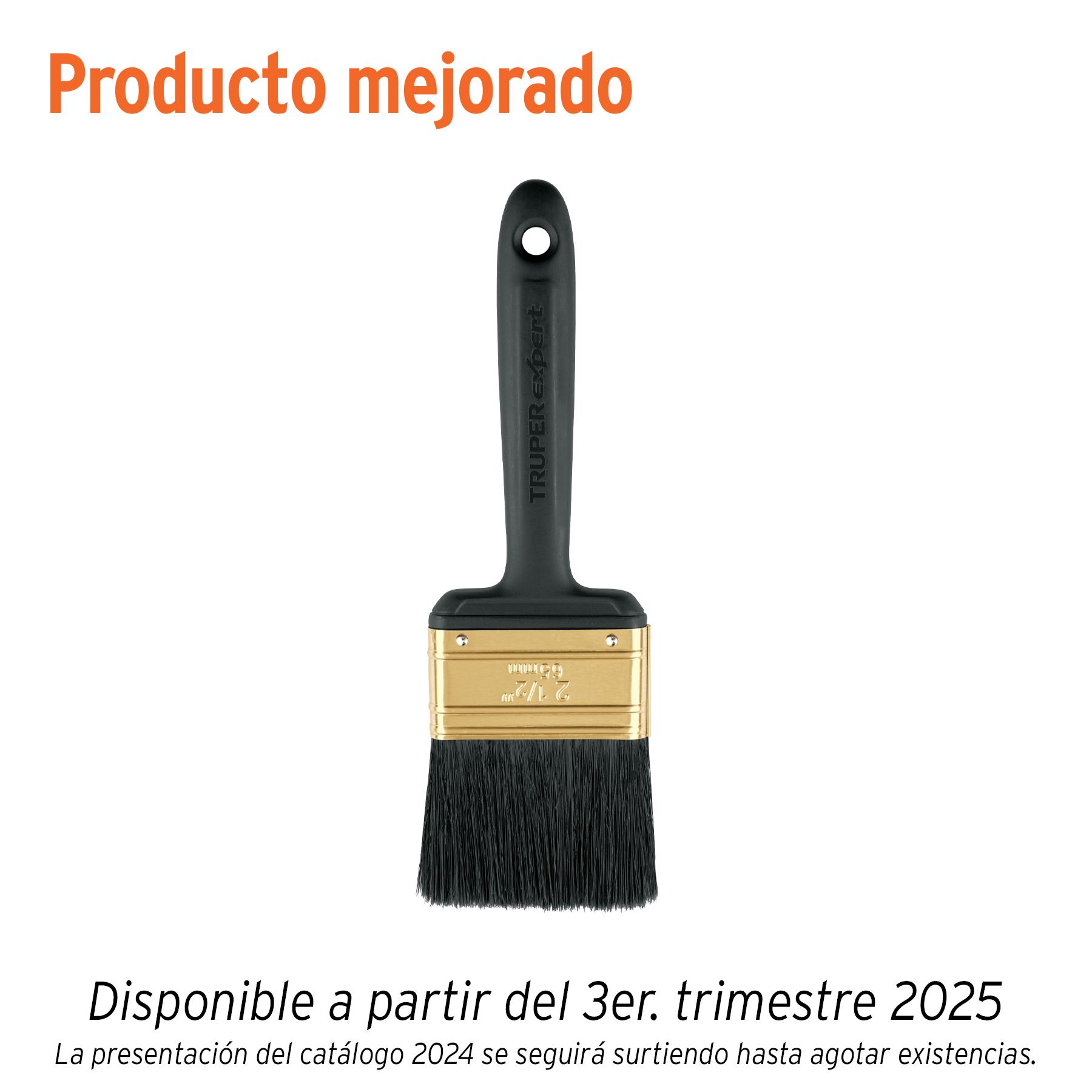 "BROCHA PROFESIONAL DE 2-1/2"" MANGO DE PLÁSTICO, EXPERT"