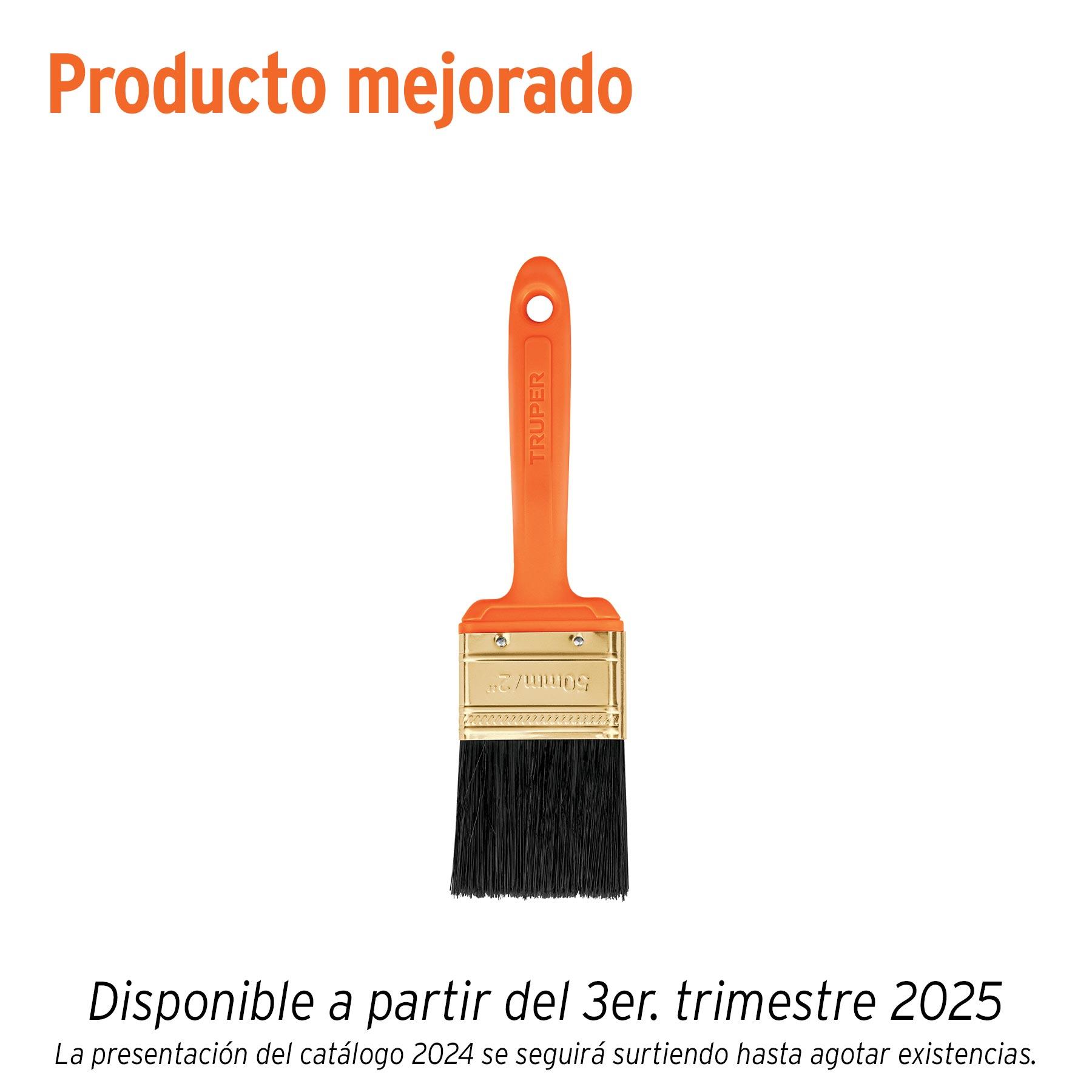 "BROCHA PROFESIONAL DE 2"" CON MANGO DE PLÁSTICO, TRUPER"