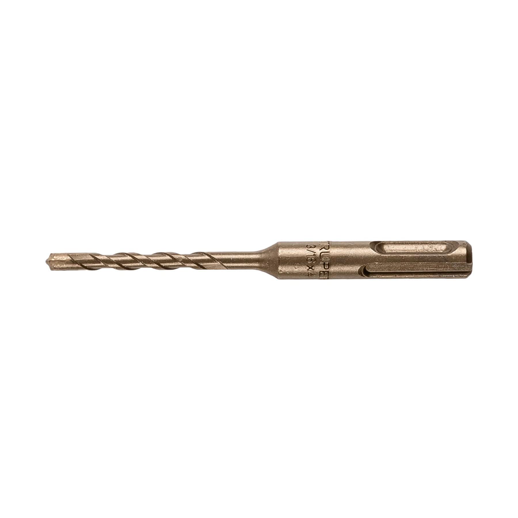 "BROCA SDS PLUS 3/16 X 4"", TRUPER"
