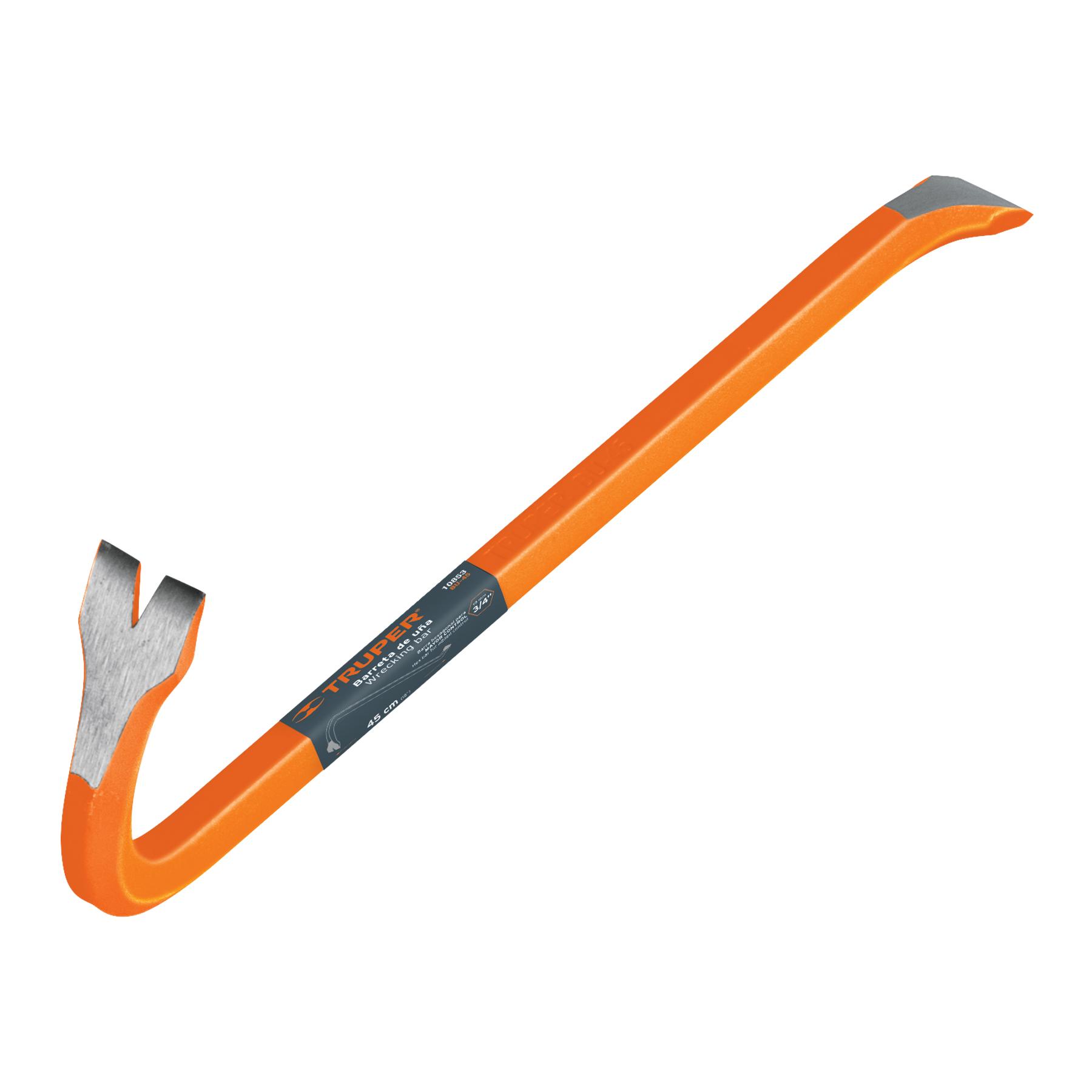 "BARRETA DE UÑA DE 3/4"" X 45 CM, TRUPER"