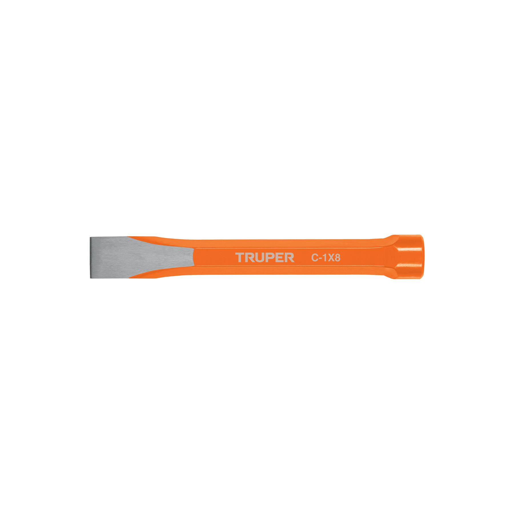 "CINCEL DE CORTE FRÍO DE 1 X 8"", TRUPER"