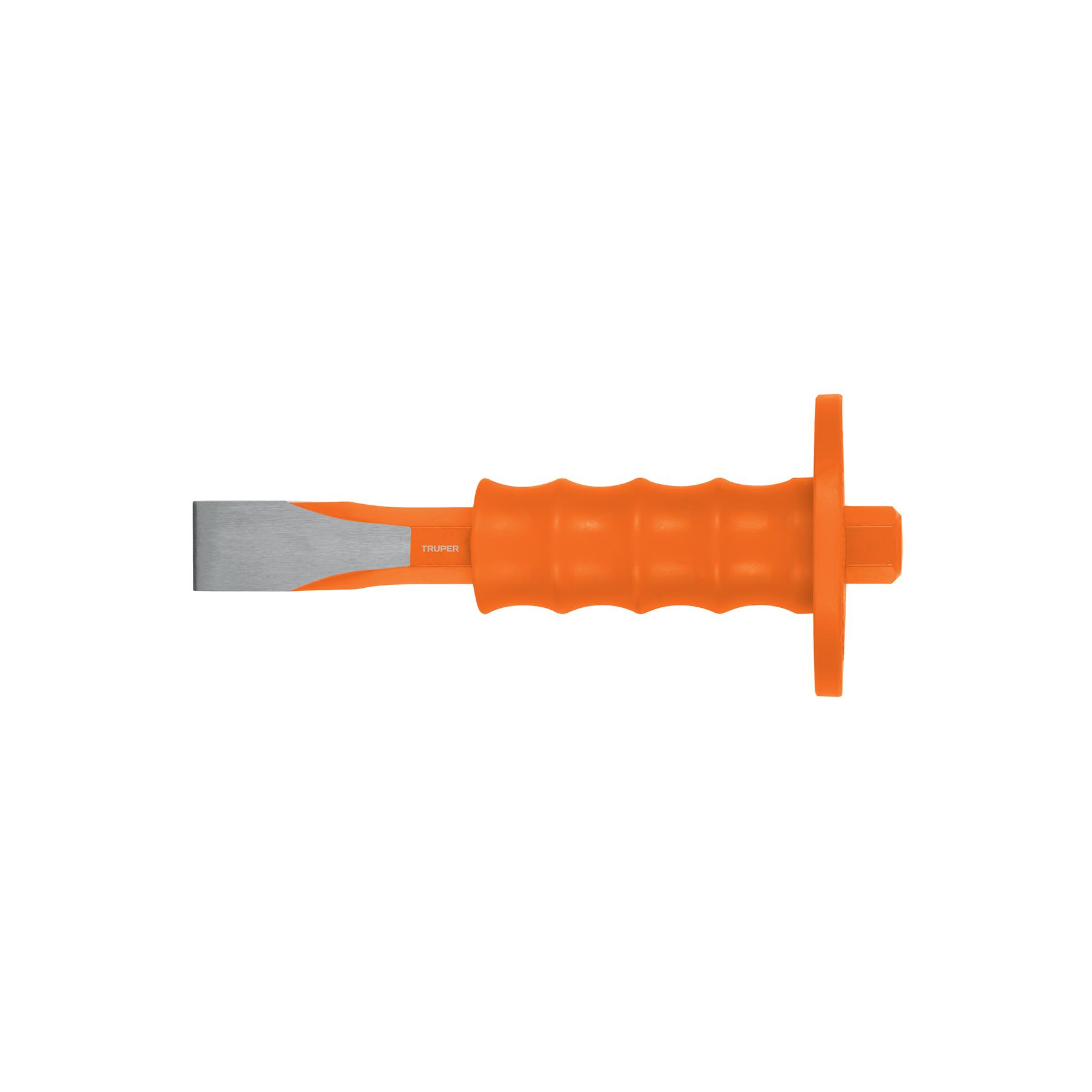 "CINCEL DE CORTE FRÍO 1 X 8"" CON GRIP, TRUPER"
