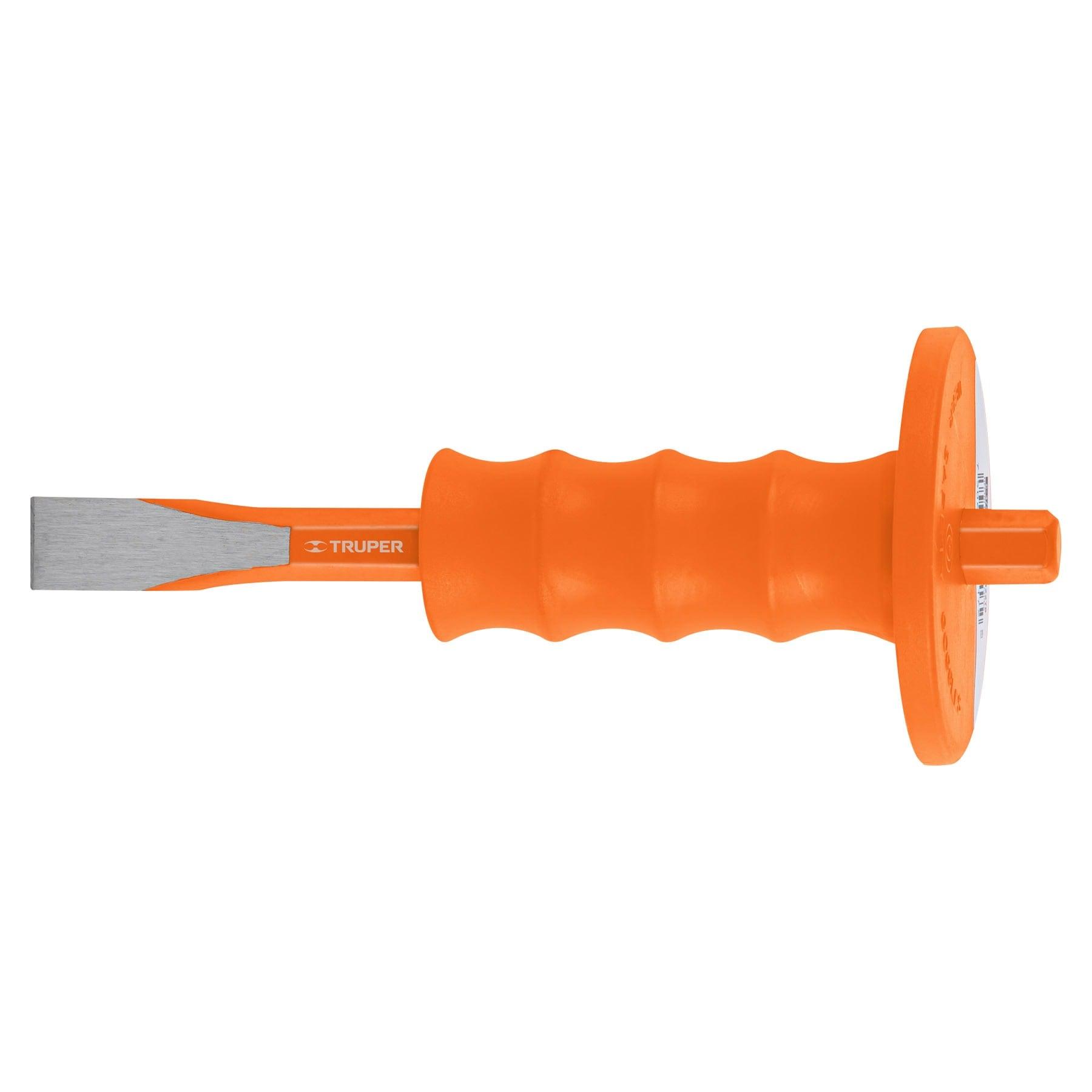 "CINCEL DE CORTE FRÍO 3/4 X 8"" CON GRIP, TRUPER"