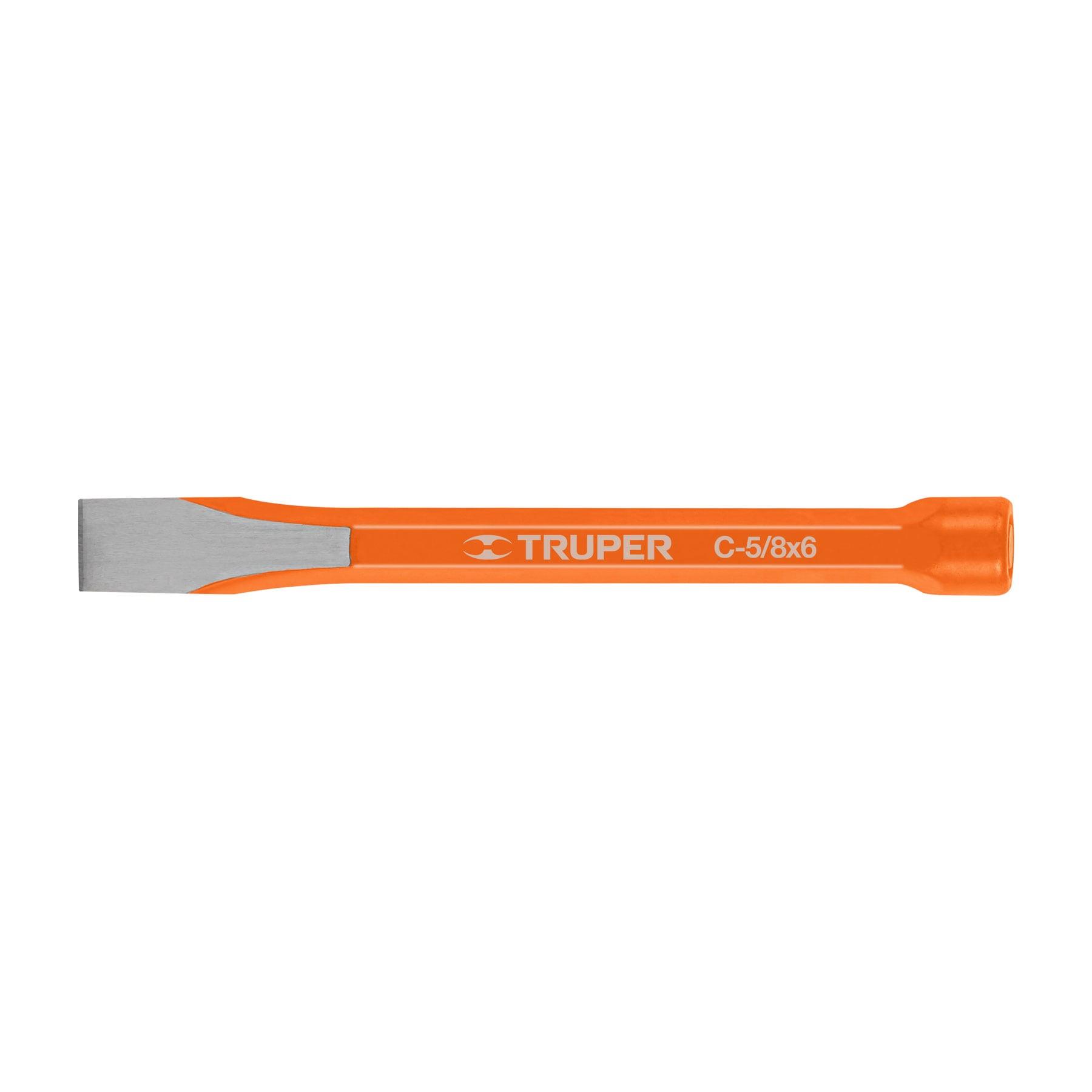 "CINCEL DE CORTE FRÍO DE 5/8 X 6"", TRUPER"