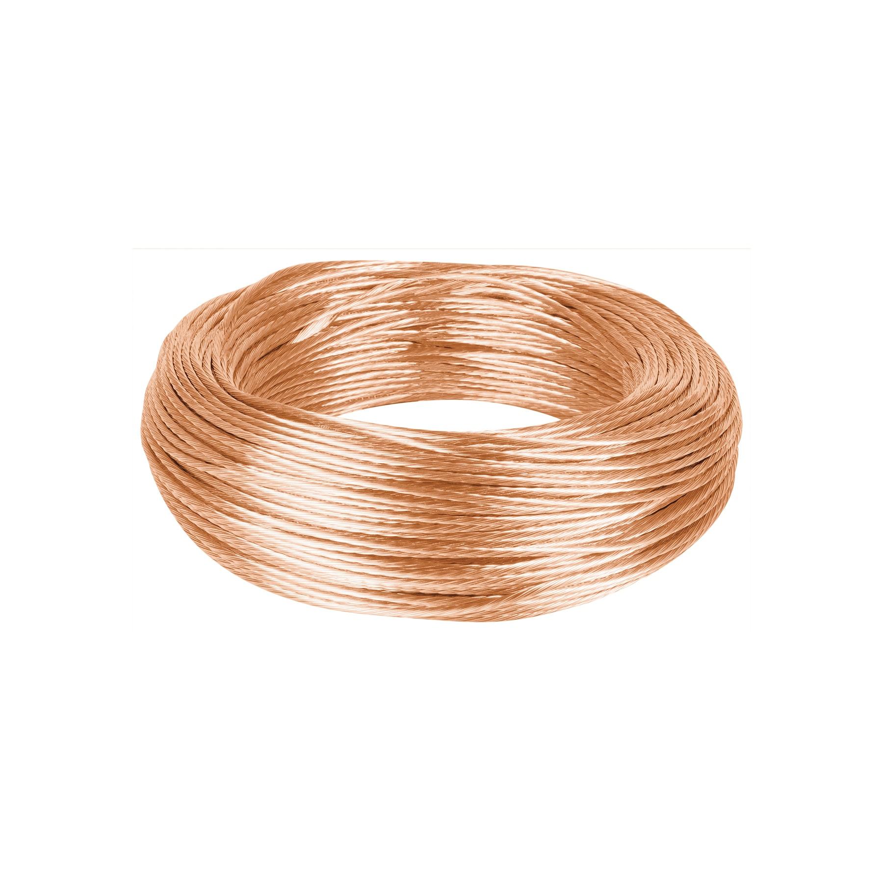 CABLE COBRE DESNUDO CALIBRE 10 AWG, 100 M