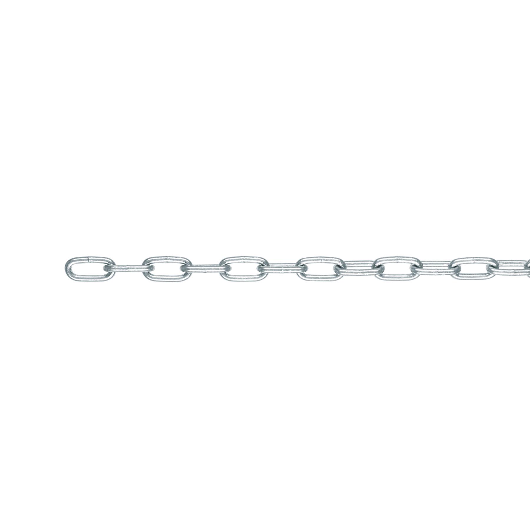 "3 METROS DE CADENA GALVANIZADA DE 1/8"", FIERO"