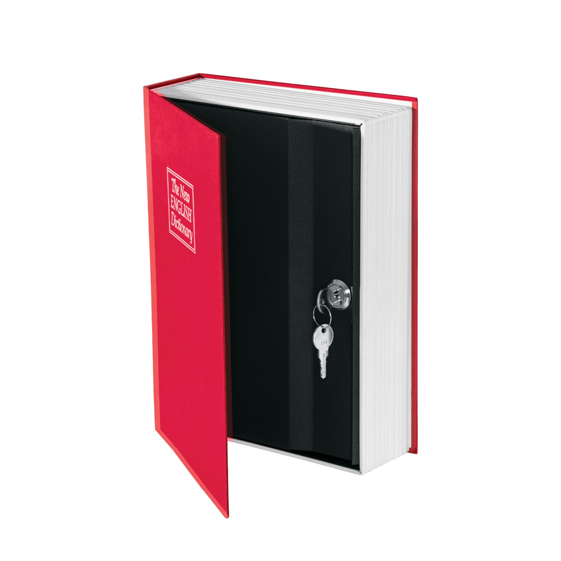 CAJA DE ACERO DE SEGURIDAD, TIPO LIBRO