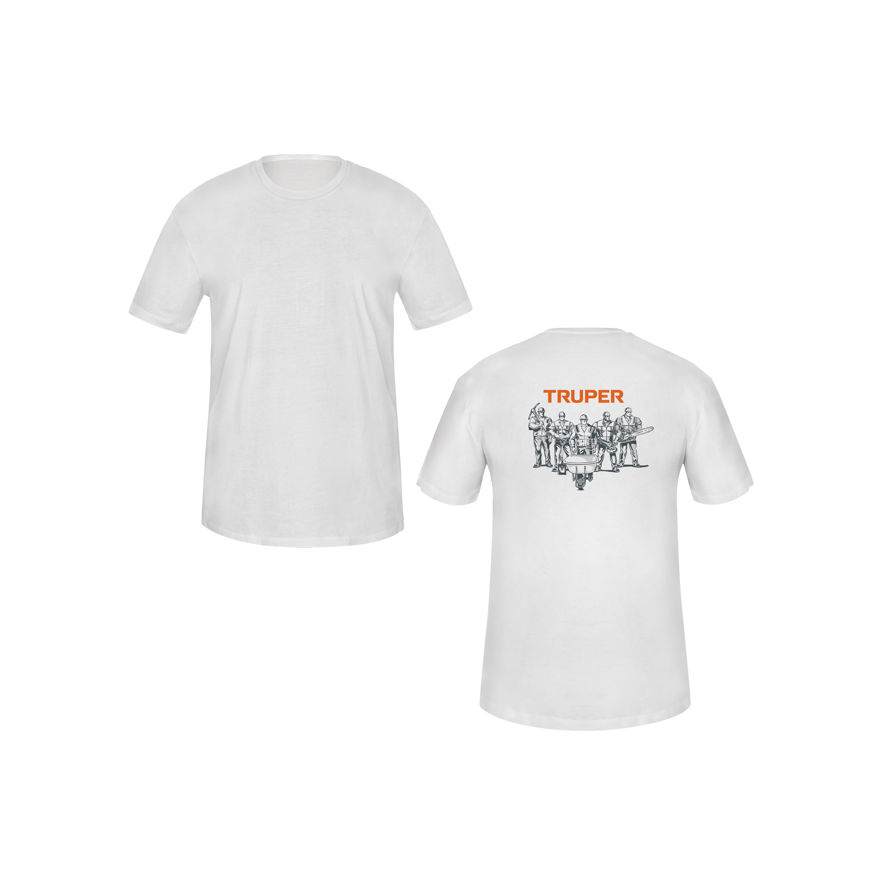 PLAYERA BLANCA 100% ALGODÓN, H...