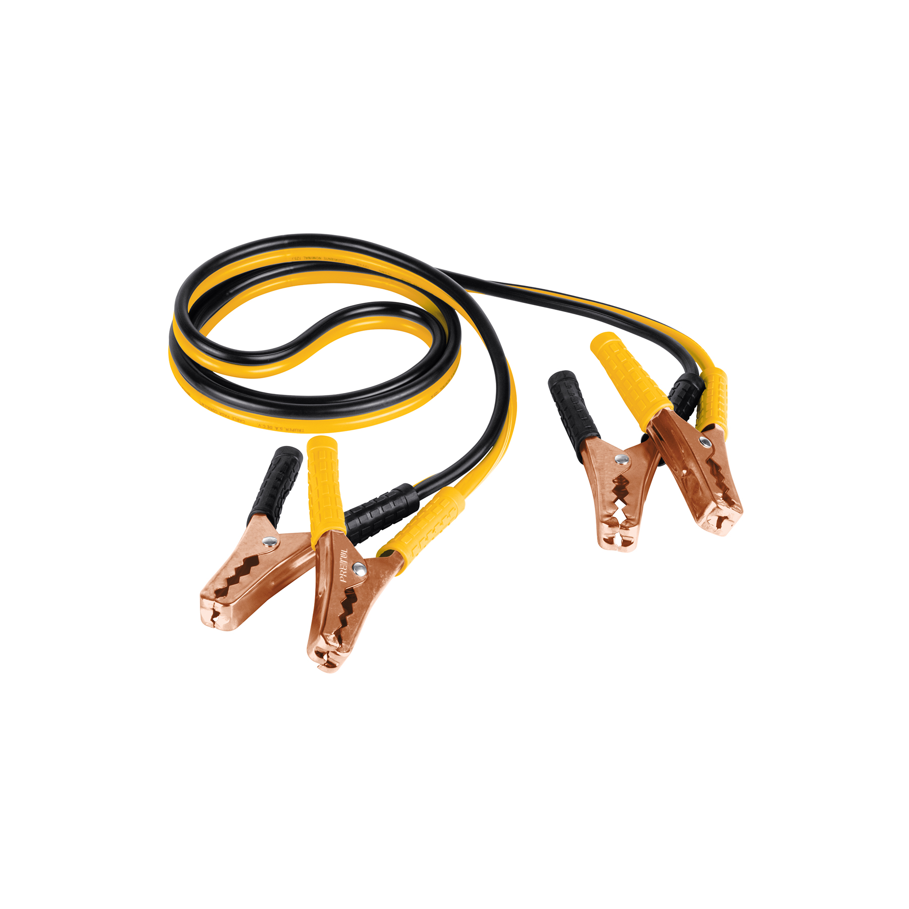 CABLES PASA CORRIENTE 2 M, 125 A, 10 AWG, PRETUL