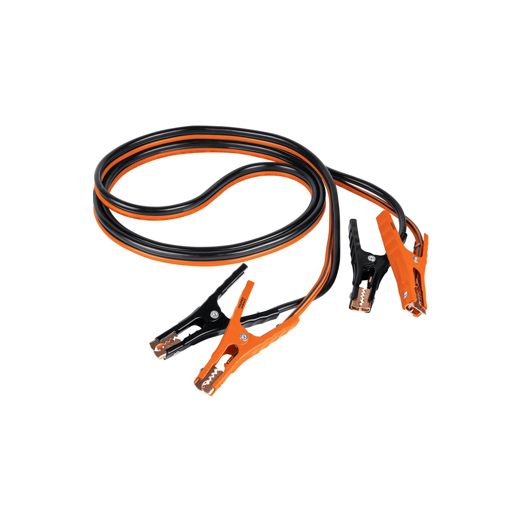 CABLES PASA CORRIENTE 3.5 M, 350 A, 6 AWG, CON FUNDA, EXPERT