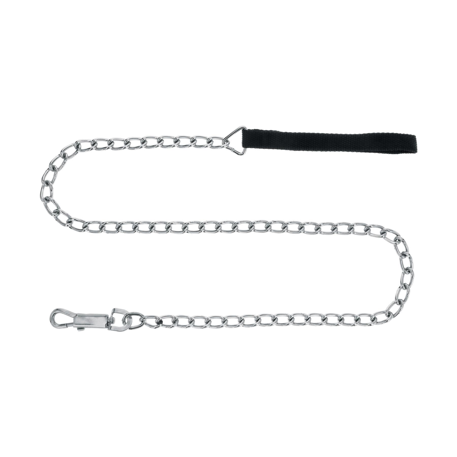 CORREA DE 1.2 M DE PASEO PARA PERRO, ESLABÓN 4 MM, FIERO