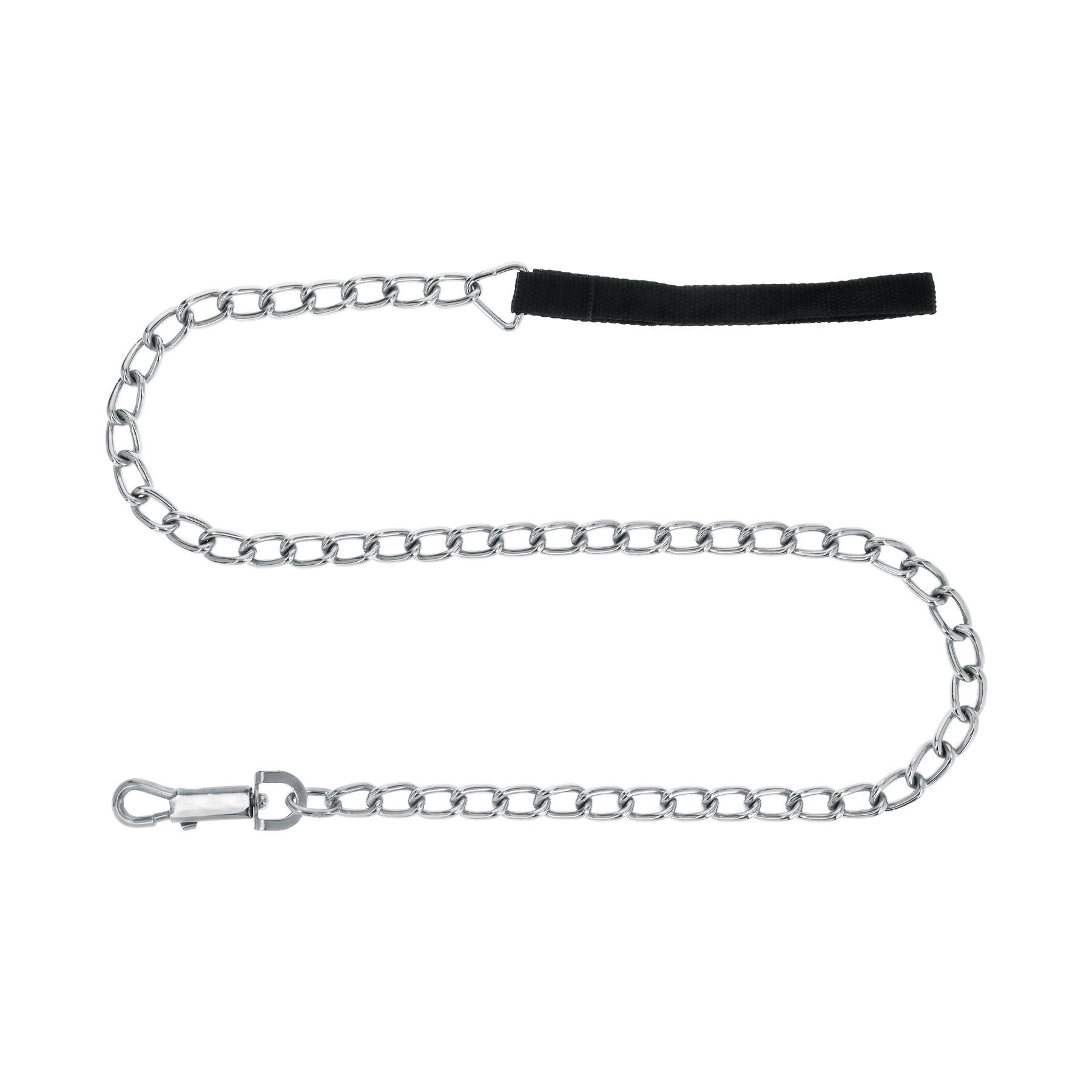 CORREA DE 1.2 M DE PASEO PARA PERRO, ESLABÓN 4.5 MM, FIERO