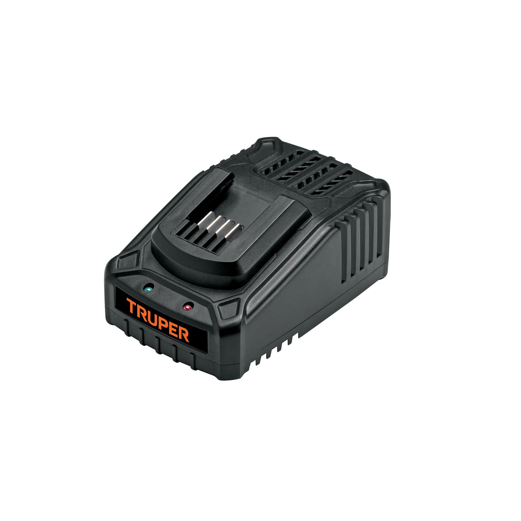 CARGADOR DE BATERÍAS DE ION LITIO DE 12 Y 20 V, TRUPER PRO