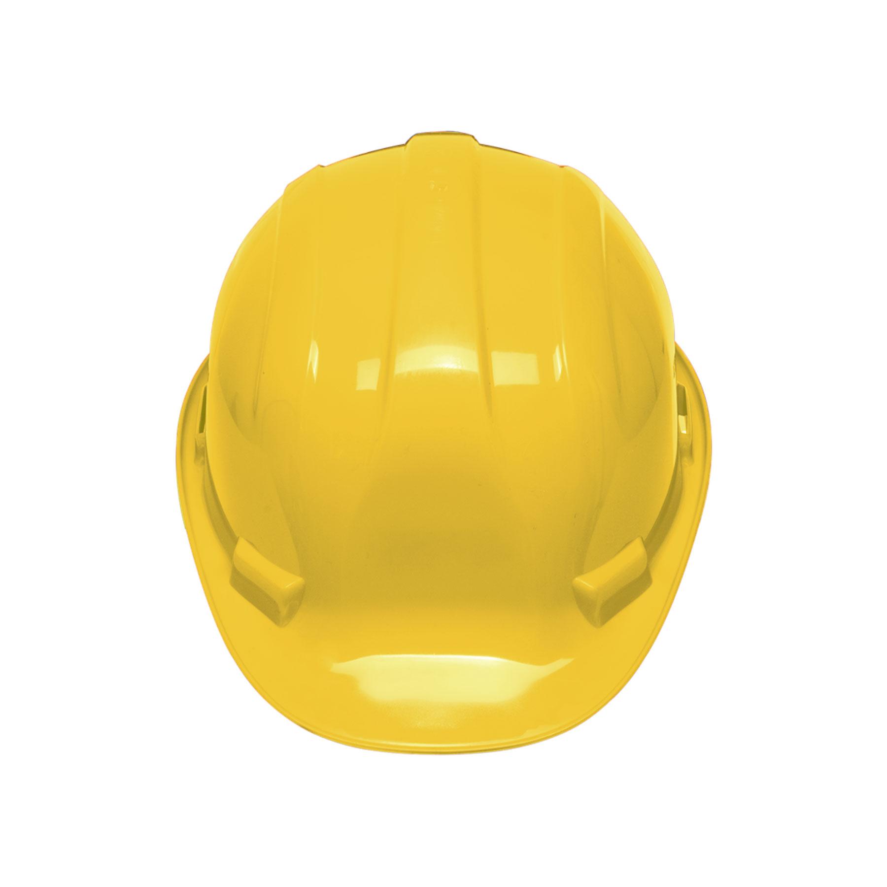 CASCO DE SEGURIDAD, AJUSTE DE INTERVALOS, AMARILLO, PRETUL