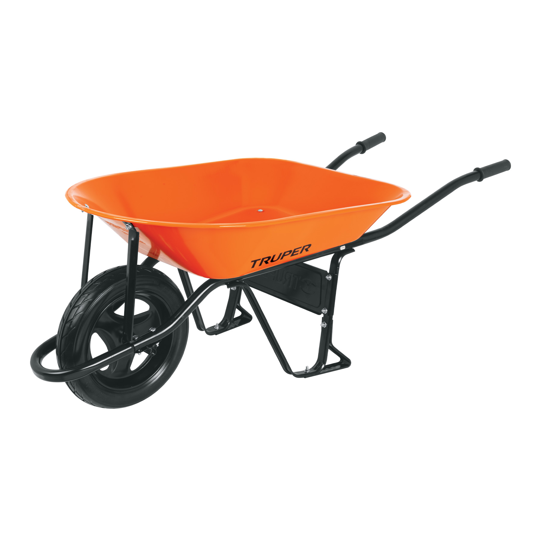 CARRETILLA 4.5 FT3 IMPONCHABLE, BASTIDOR TUBULAR, TRUPER