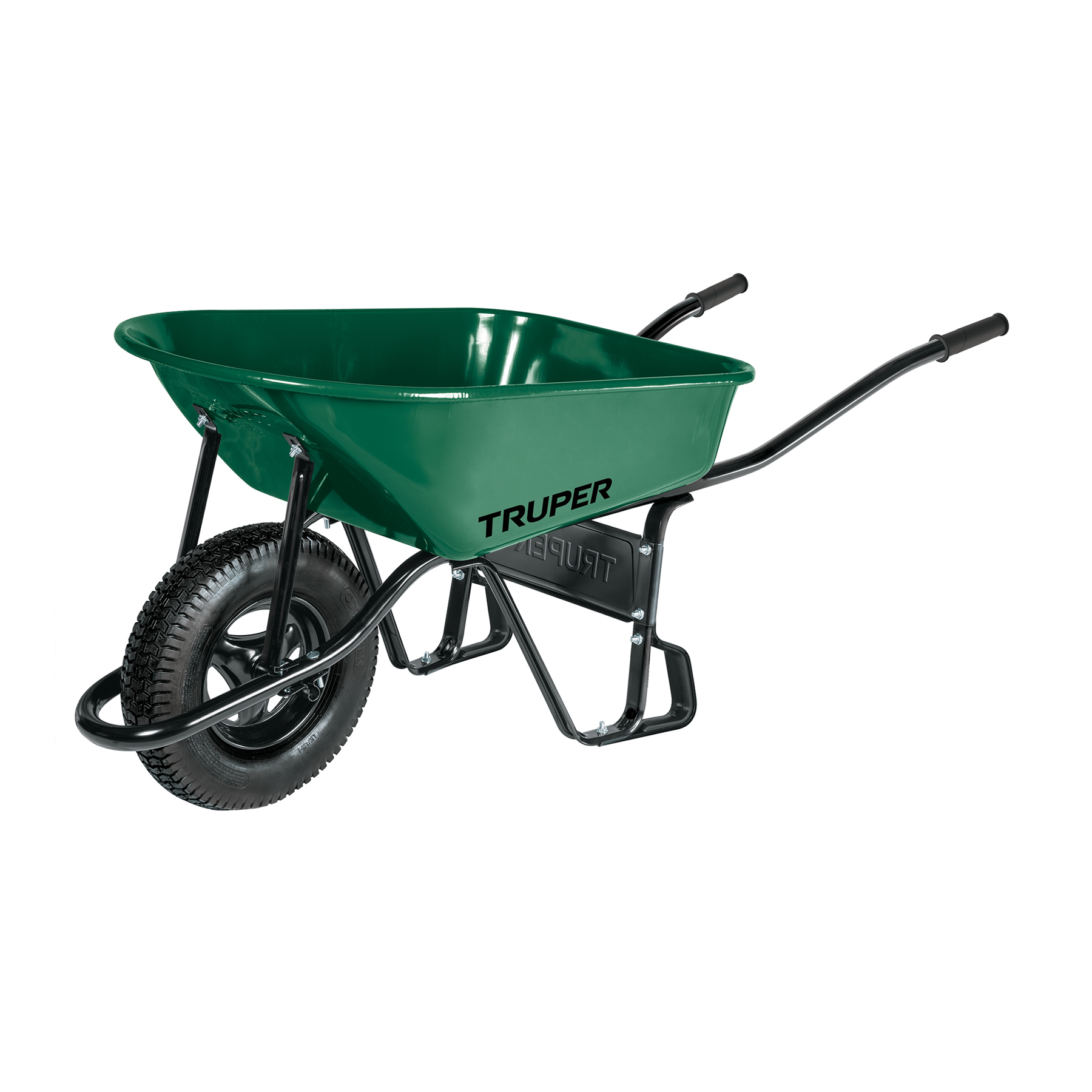 CARRETILLA 4.75 FT3 NEUMÁTICA, BASTIDOR TUBULAR, TRUPER