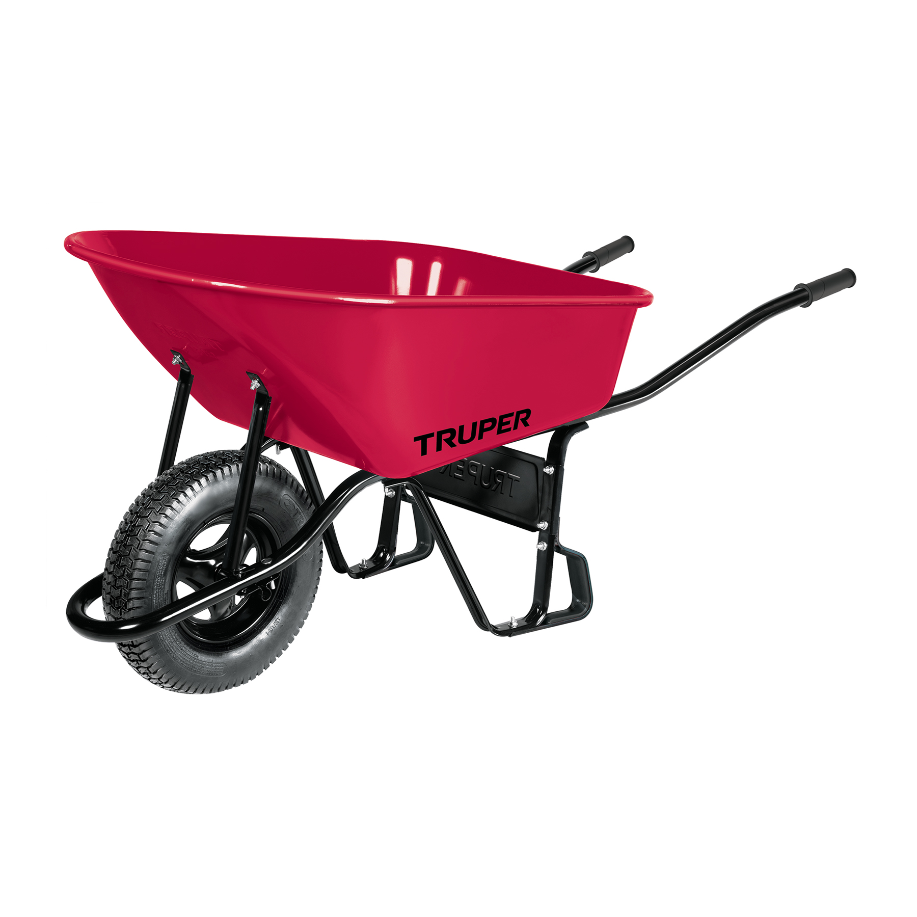 CARRETILLA 6 FT3 NEUMÁTICA, BASTIDOR TUBULAR, TRUPER
