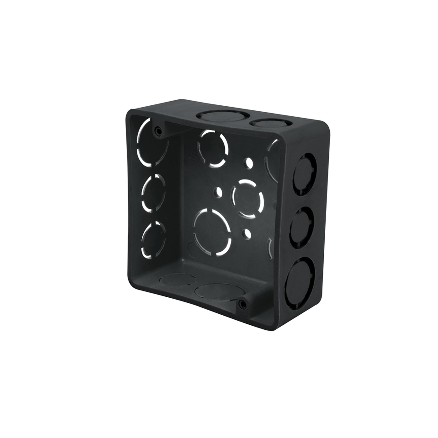 CAJA CUADRADA 4' X 4' PLÁSTICA, VOLTECK