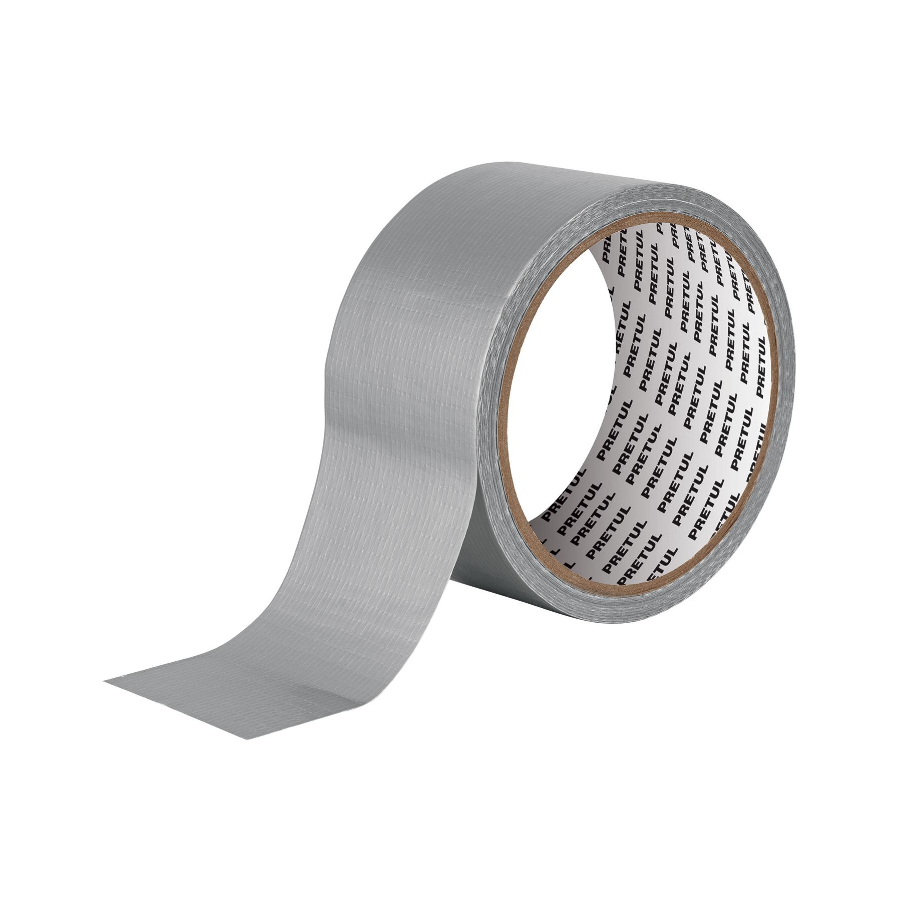 CINTA PARA DUCTO 10M X 48MM, ESPESOR 0.16MM, PRETUL