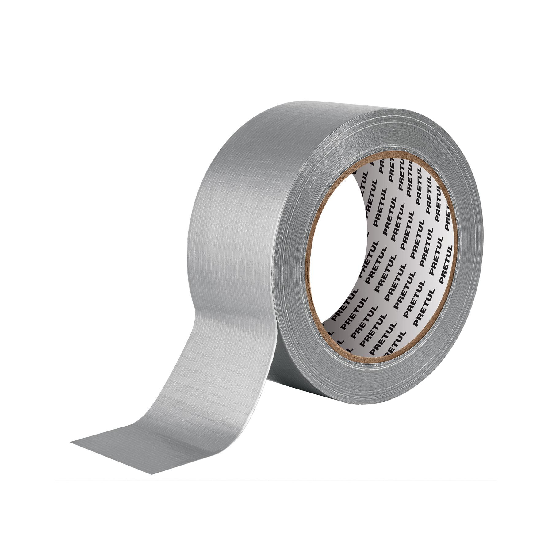 CINTA PARA DUCTO 30M X 48MM, ESPESOR 0.16MM, PRETUL