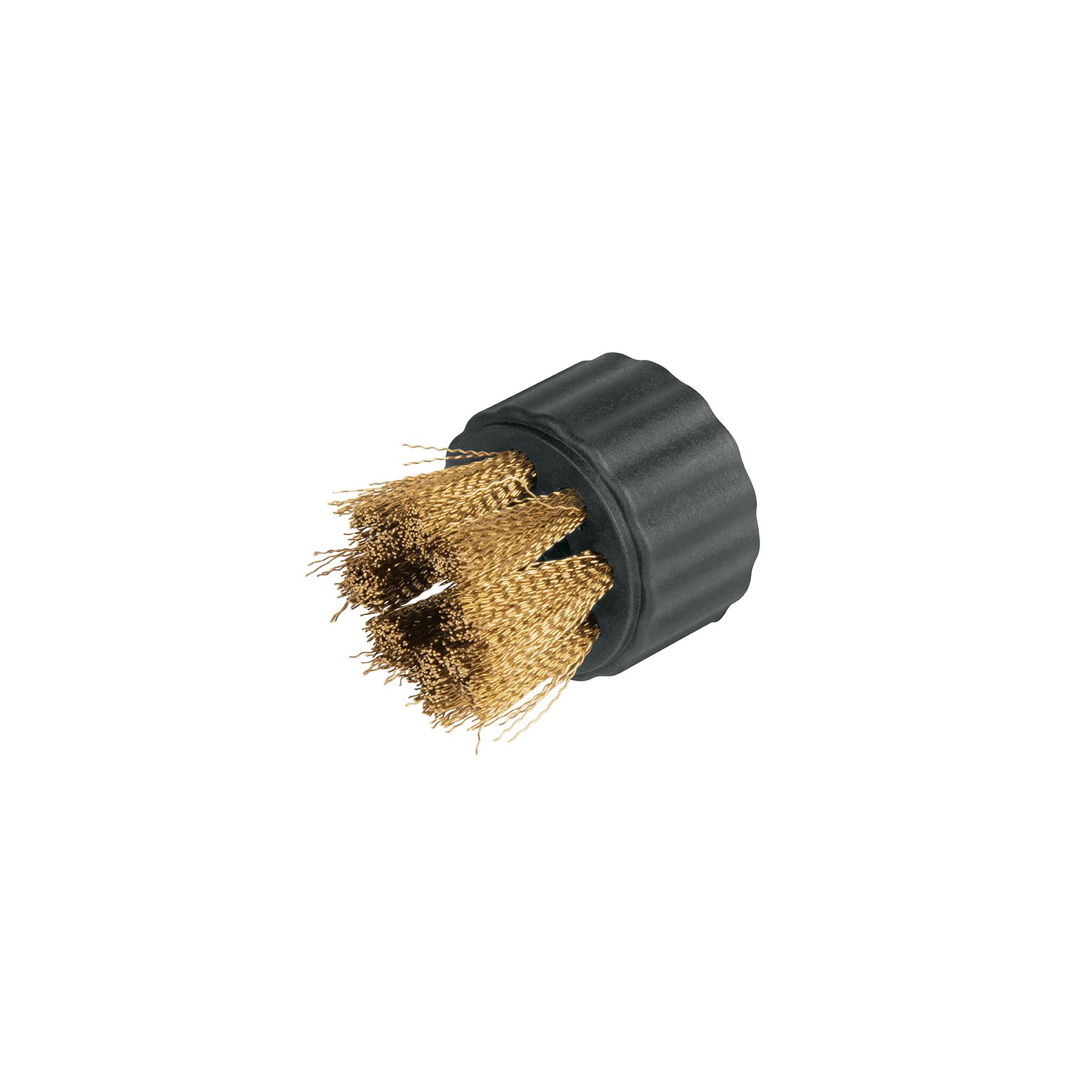 JUEGO DE CEPILLOS CON CERDAS DE LATÓN PARA LIMPIADOR DE VAPOR, 2 PZAS