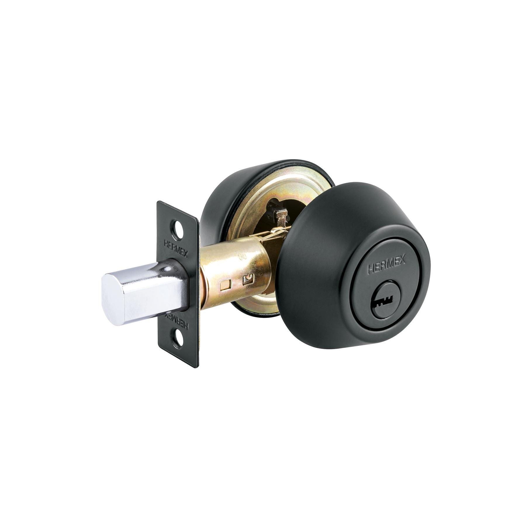 CERROJO LLAVE-LLAVE ACABADO NEGRO, LLAVE DE PUNTOS