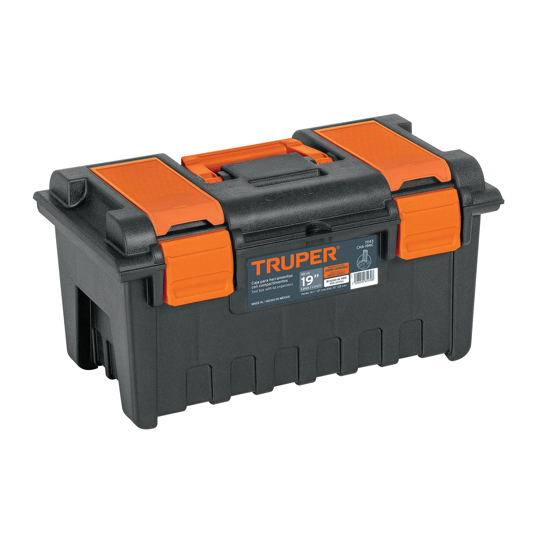 "CAJA PARA HERRAMIENTA DE 19"" CON COMPARTIMENTOS, TRUPER"